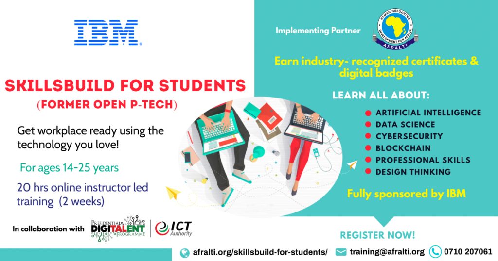 IBM and AFRALTI’s SkillsBuild Program